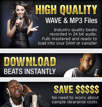 High Quality WAVE & MP3 Downloads